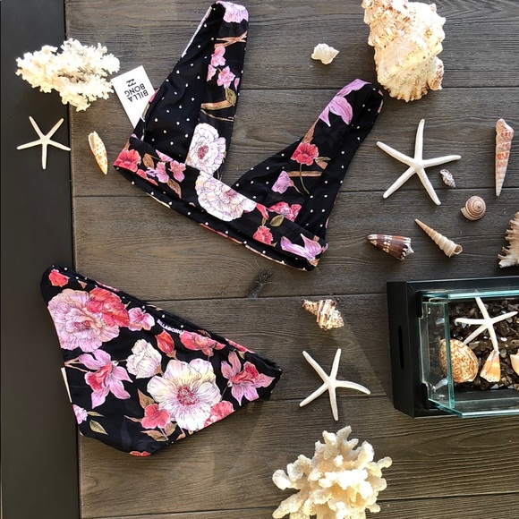 🌴🌼BILLABONG- SWEET TIDE REVERSIBLE BIKINIS SET🌼 - Picture 4 of 8